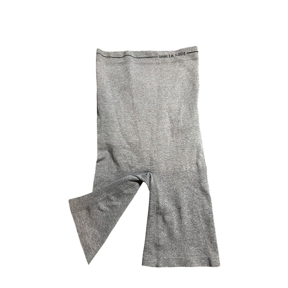 Thalia Sodi Shaping Shorts Firm Control Smoothing Size Large Heather Gray